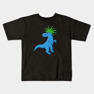 Dino Punk Tyrannosaurus Rex Kids T-Shirt